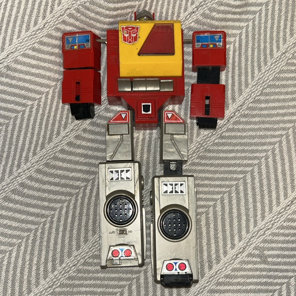 1984 G1 Hasbro Takara Transformers Blaster Radio Boombox Autobot Figure A3‎
